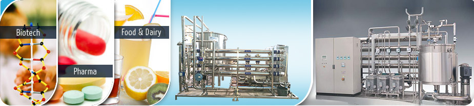CIP / SIP Systems for Industries